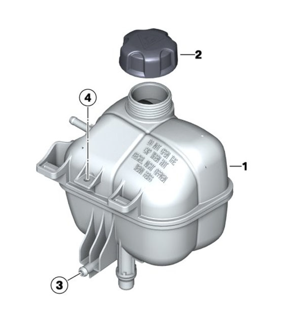 Coolant Reservoir Tank