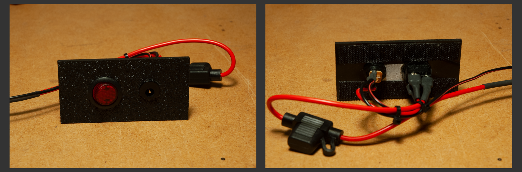 New Control Plate for Trunk Light